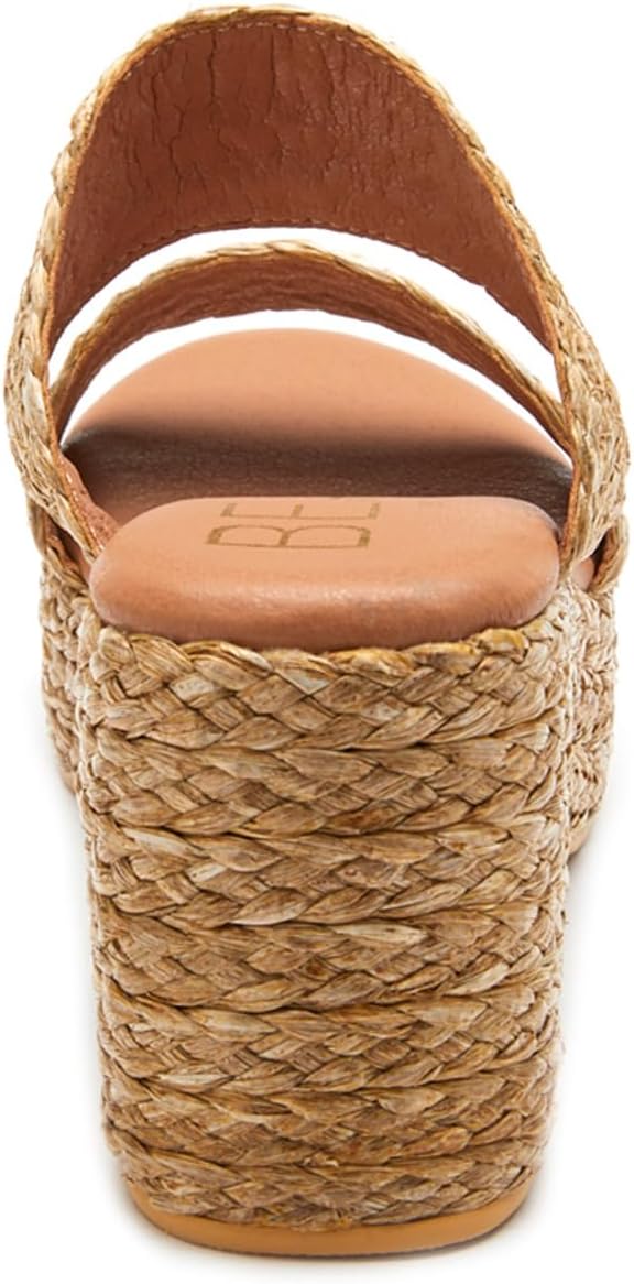 BEACH by Matisse Womens Gem Platform Block Casual Sandals Casual High Heel 3" & Up - Off White