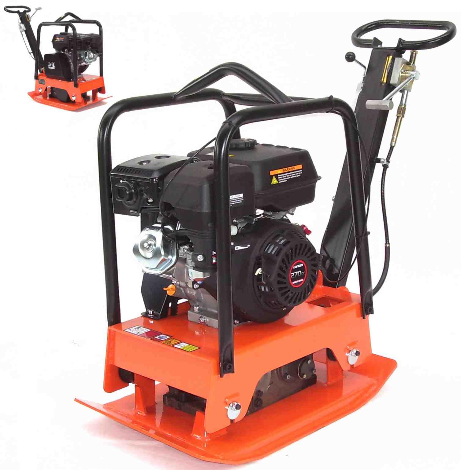 Rüttelplatte Verdichter 160kg 30kN 9PS reversierbar 56121