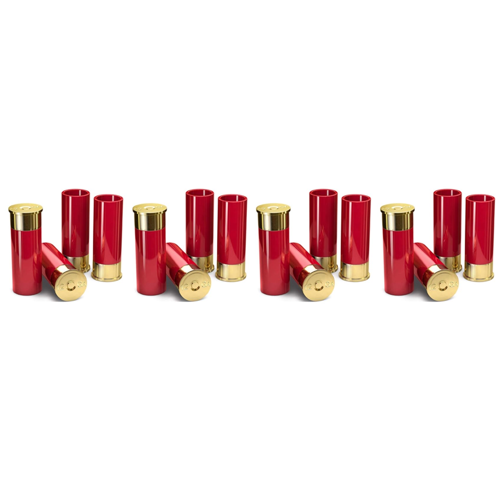 Lamsimoy 16PCS 12 Gauge Shot Glasses Tequila Shot Glass