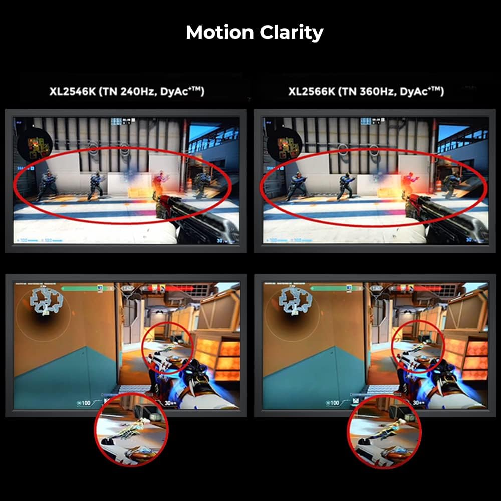 BenQ ZOWIE XL2566K Monitor da gaming TN da 24,5 pollici 360Hz | Movimenti nitidi con DyAc+ | 1080P | XL Setting to Share | Modalità colore | Menu rapido personalizzabile BenQ ZOWIE XL2566K Monitor da gaming TN da 24,5 pollici 360Hz | Movimenti nitidi con DyAc+ | 1080P | XL Setting to Share | Modalità colore | Menu rapido personalizzabile