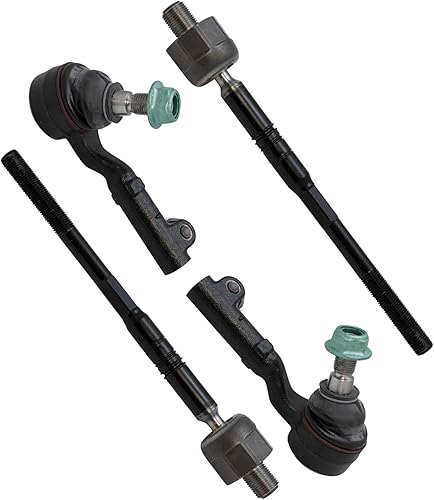 Miniatura 188 de TRQ Juego de varillas de acoplamiento delanteras interiores y exteriores, 4 piezas, compatibles con Toyota C-HR 2018-2021