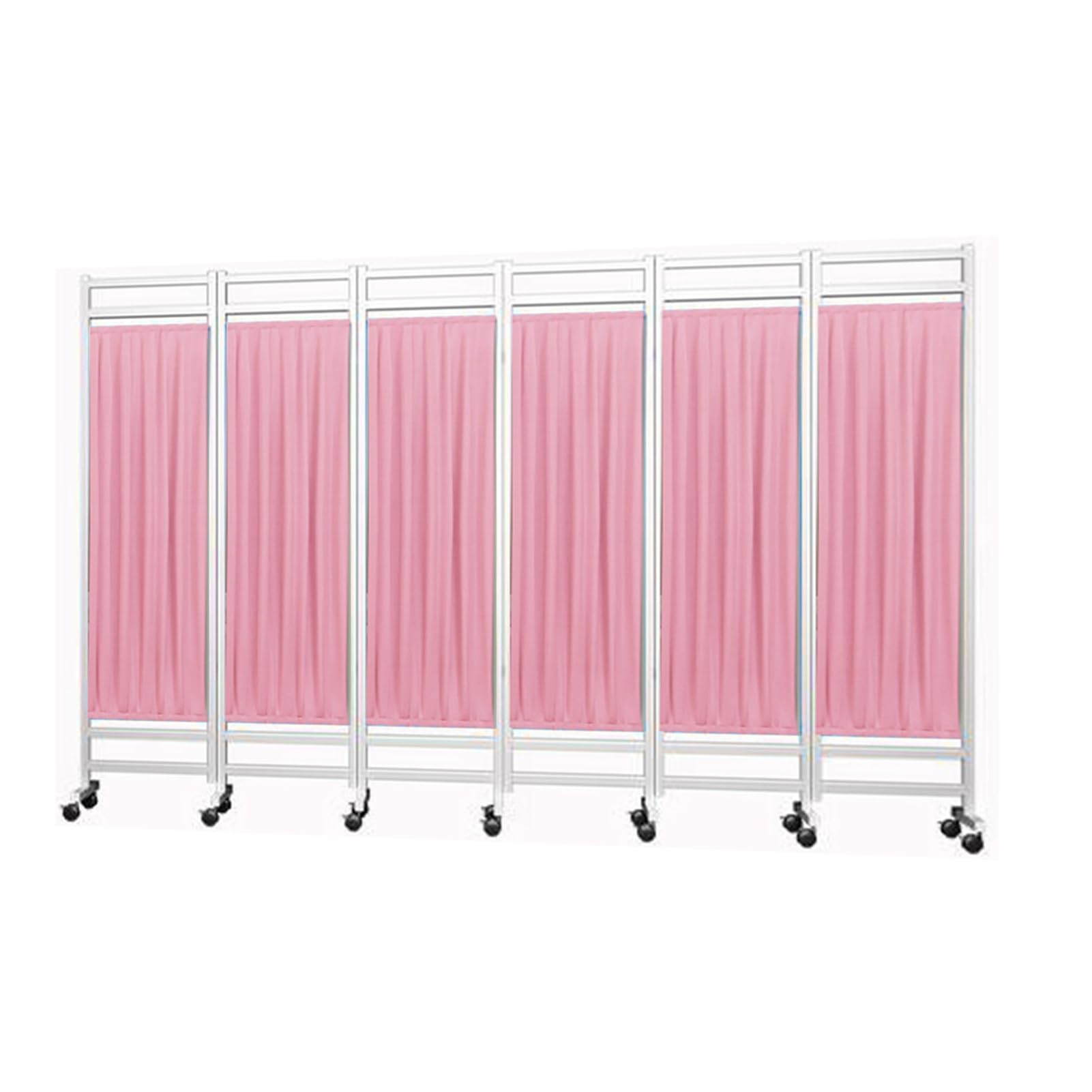 6 Écrans De Confidentialité Médicaux Pliables – Séparateur Pièce Peu Encombrant Pieds Haut for Les Cliniques, Services D'hôpital Et Salles D'examen(Color-3)