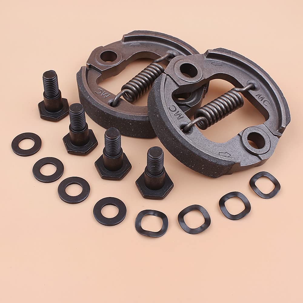 Kit de Pernos de Embrague Compatible con Motores de 2 Tiempos de 42.7 CC, 33 CC, 43 CC y 52 CC, CG430, CG520, 40-5F y 44-5F for cortacéspedes y desbrozadoras.