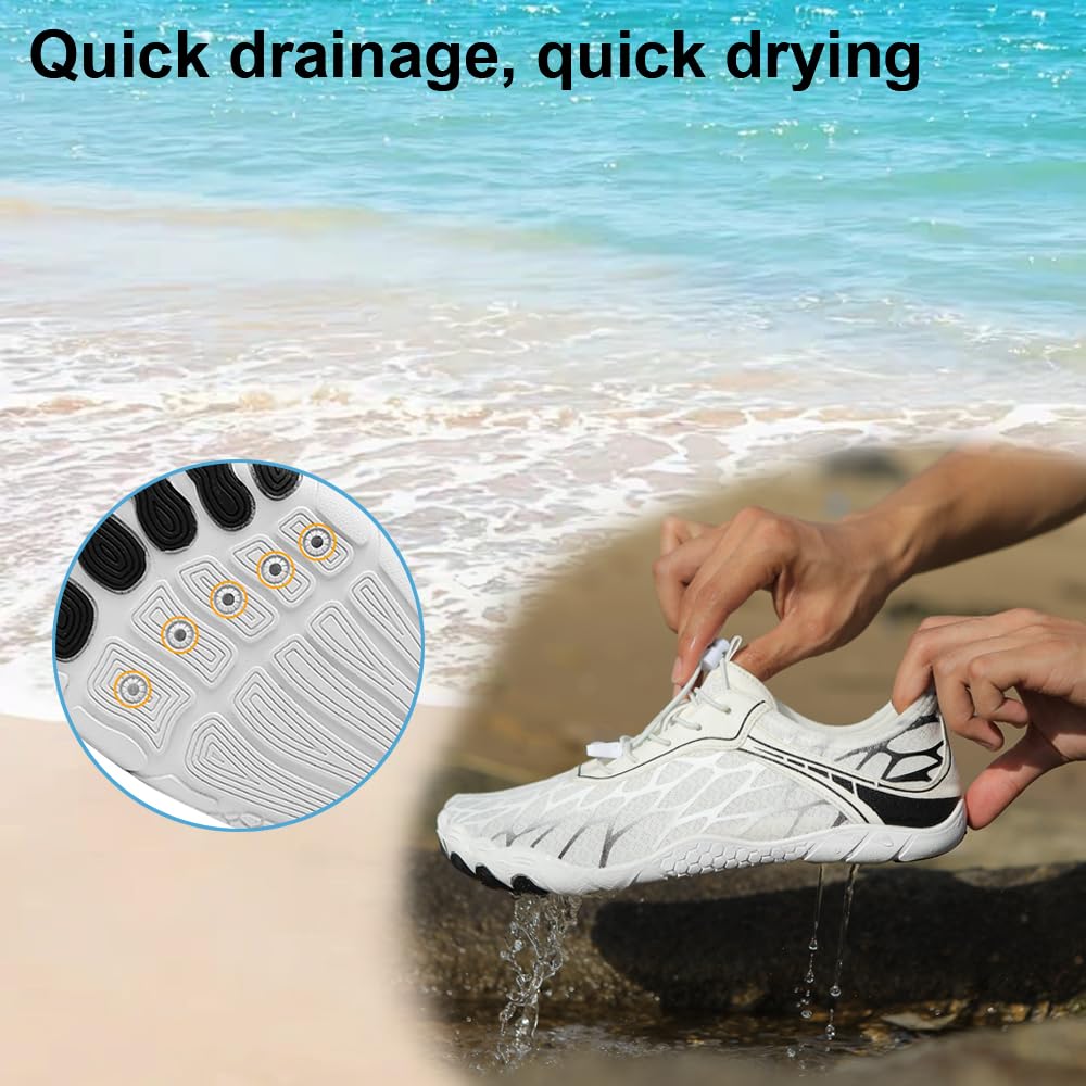 Zapatos de Agua Escarpines Hombre Mujer Playa Natación Unisex Descalzos Surf Verano 36-46