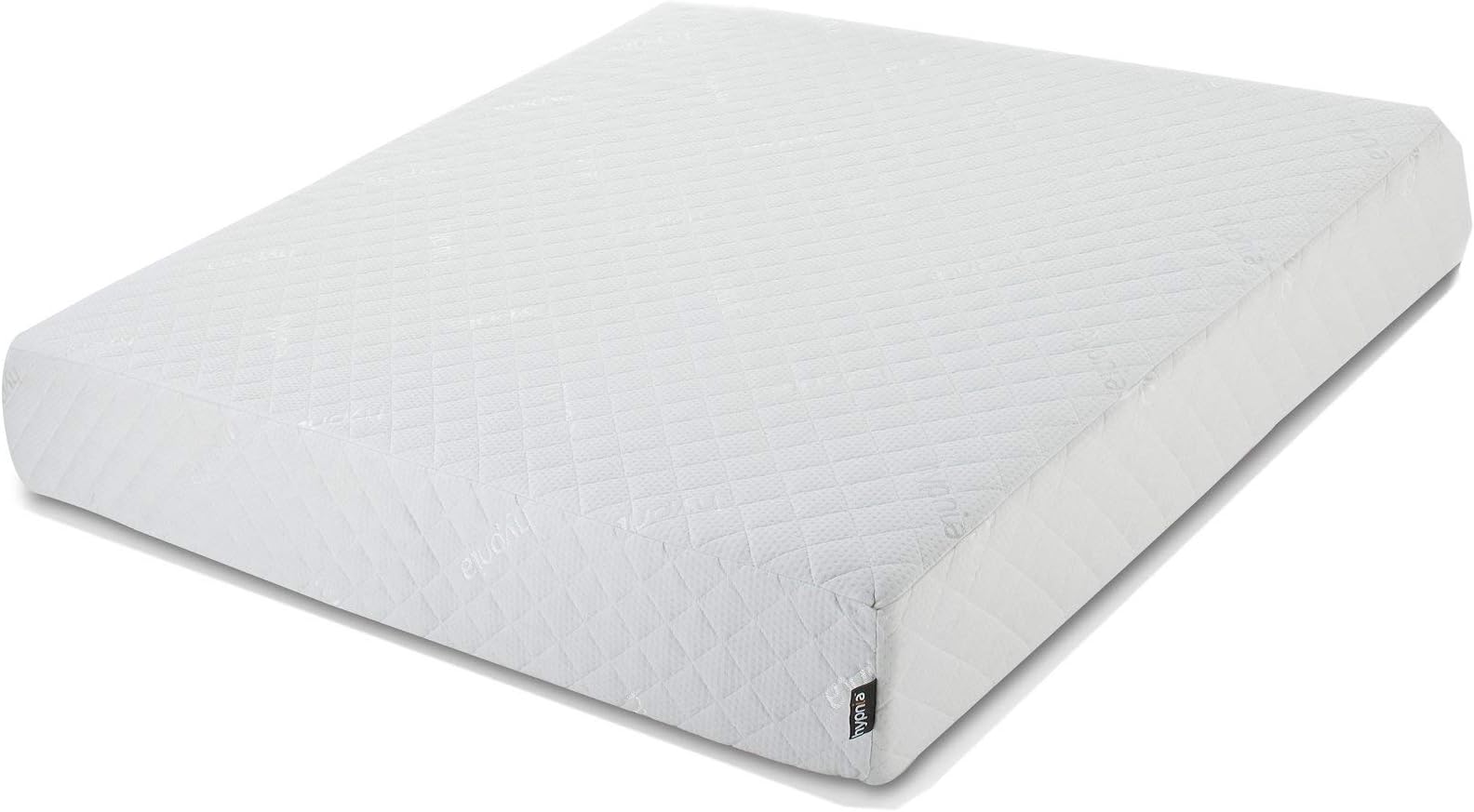 Hypnia 8 inch Memory Foam Mattress, King Size 5ft x 6ft6, 2 inch Memory Foam