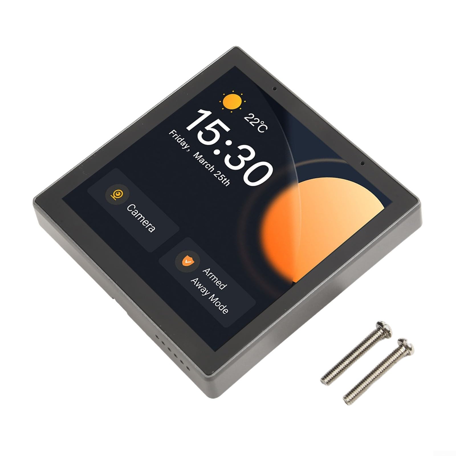 NSPanel Pro Home Control Panel with Integrated for Gateway for HA App Control Hub - Compatible with Sensor, ZBMINI, BASICZBR3(Black)