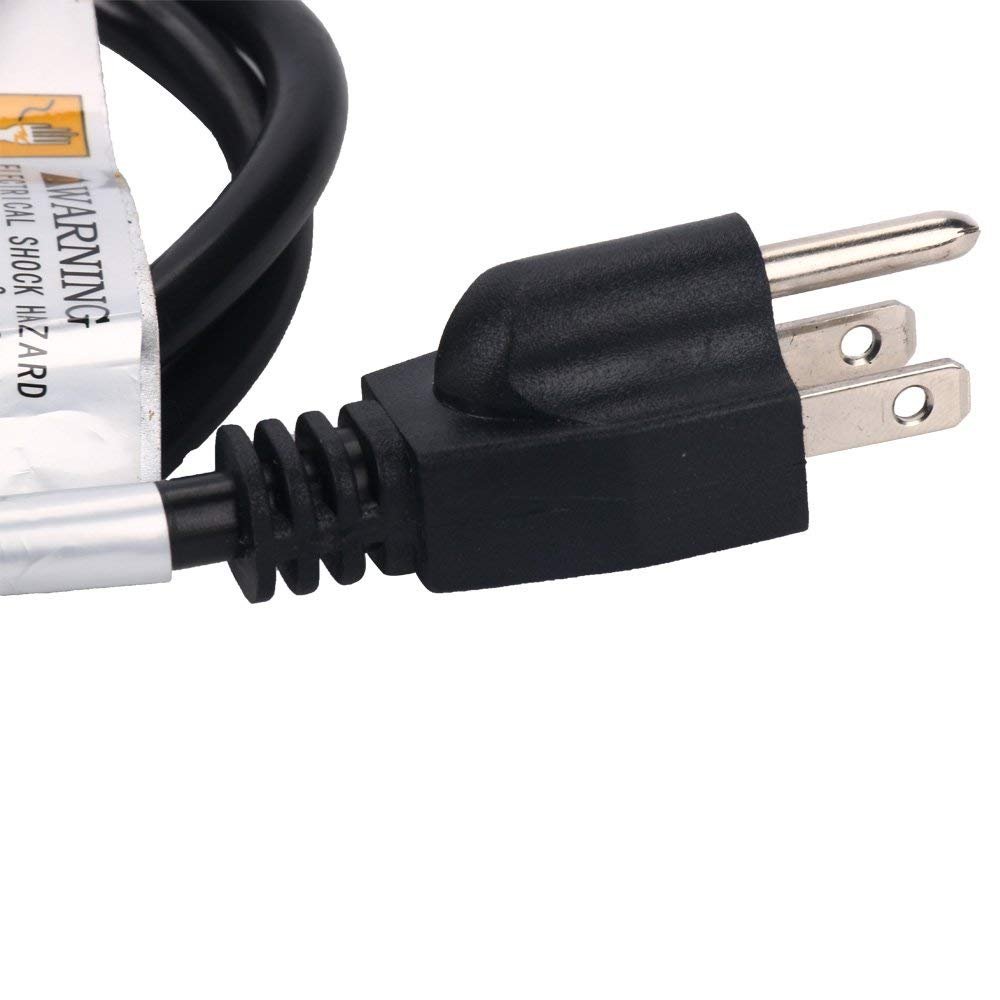 Universal Grill Motor eléctrico de repuesto para asador de 120 voltios, interruptor de encendido/apagado de 4 vatios, negro (negro) 5