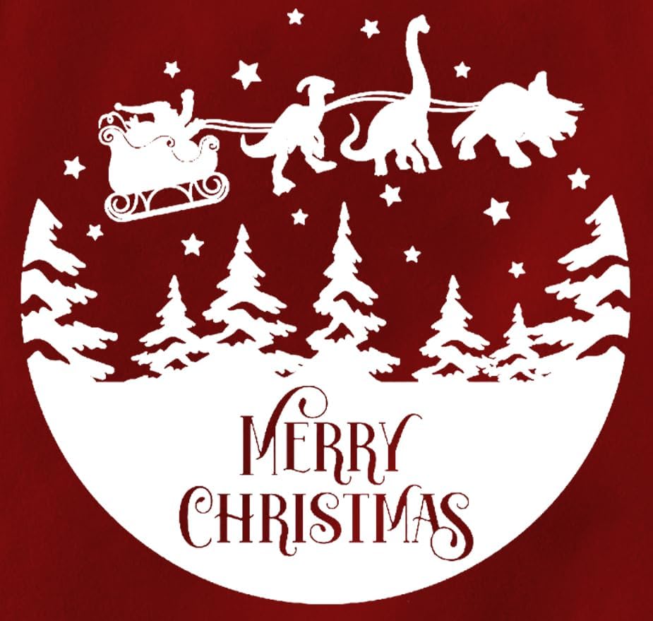 Toddler Kids Christmas T-Shirt - Short Sleeve Reindeer Holiday Tee, Merry Xmas Gift Top for Boys & Girls (Sizes 2T-6Y) 6