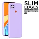 Pikkme Soft Matte Liquid Silicone TPU Camera Protection Shockproof Slim Back Case for Mi Redmi 10A / Redmi 9 / Redmi 9C / 9 Activ/Poco C31 (Purple) gallery image