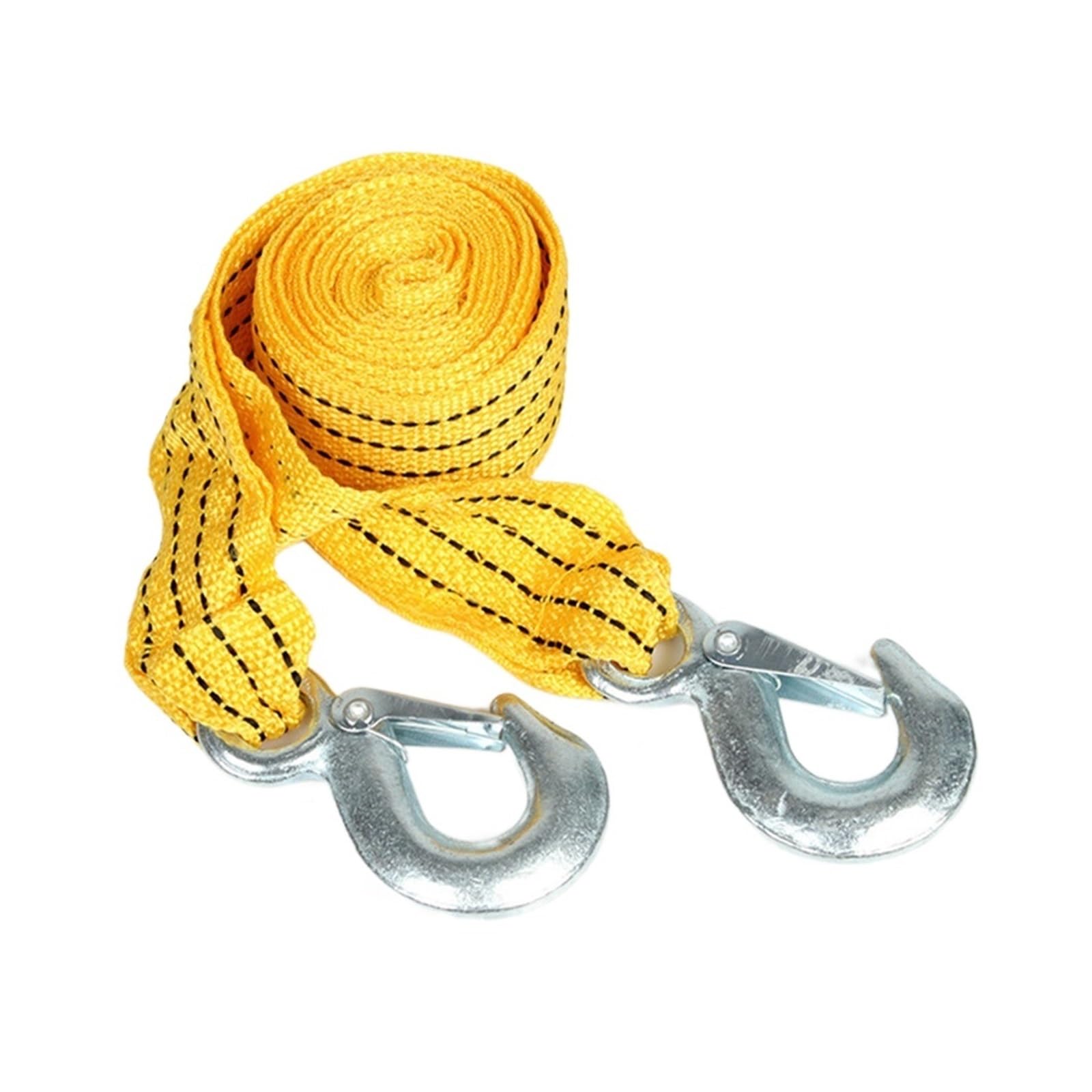 400CM Heavy Duty 3 Ton Samochód Kabel Holowniczy Holowanie Ciągnąć Linę Pasek Haki Van Road Recovery Ratowniczy Akcesoria Narzędziowe Solidna I Niezawodna