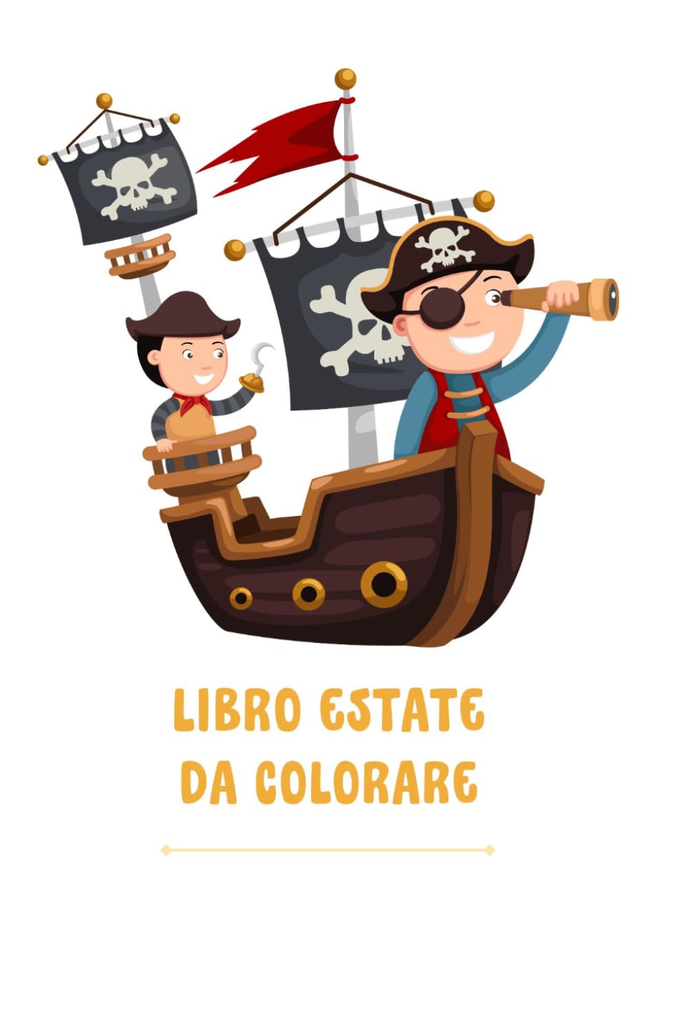 Libro da colorare ESTATE