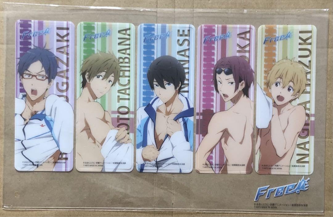 【希少】Free!　七瀬遙　クリアしおり Free! 七瀬遙 エスマ文庫 クリアしおり - メルカリ