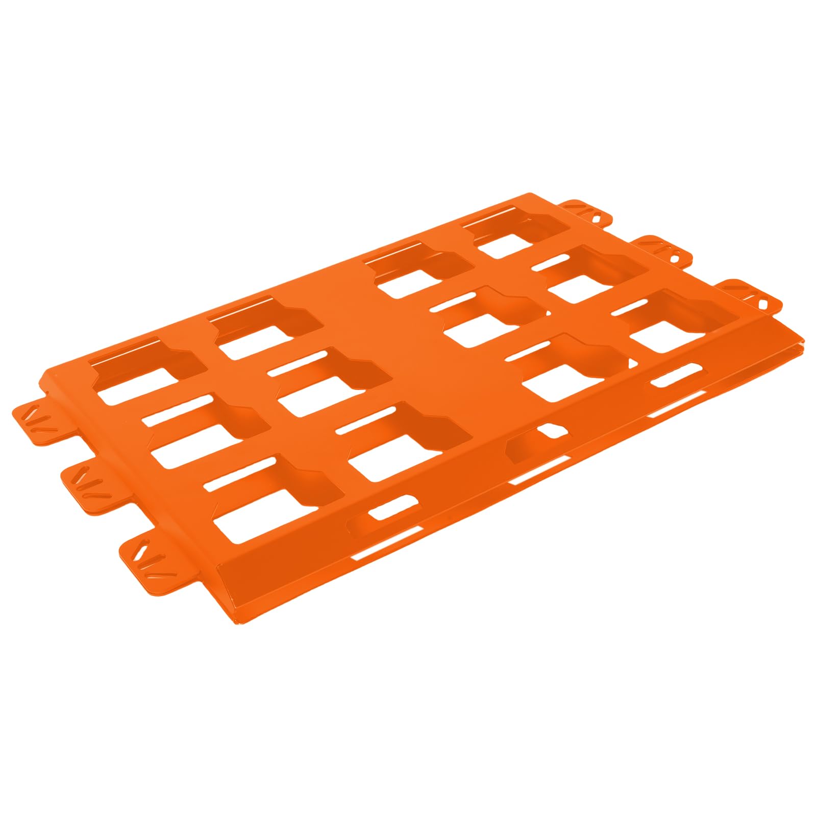 Caja de Herramientas Placas de Montaje Acero Inoxidable Resistente 100 Lbs Sujetan de Forma Segura Kit Completo para Camión, Taller, 55 * 34 Cm 2 Paquetes