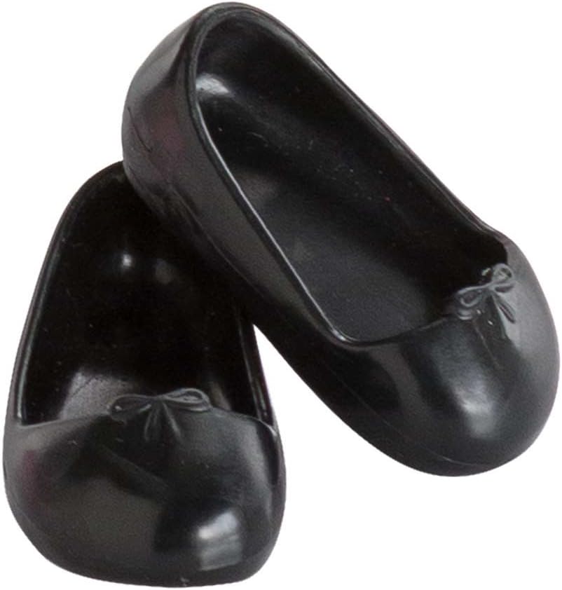 CorolleBallet Flat Shoes for Ma Doll (Black)