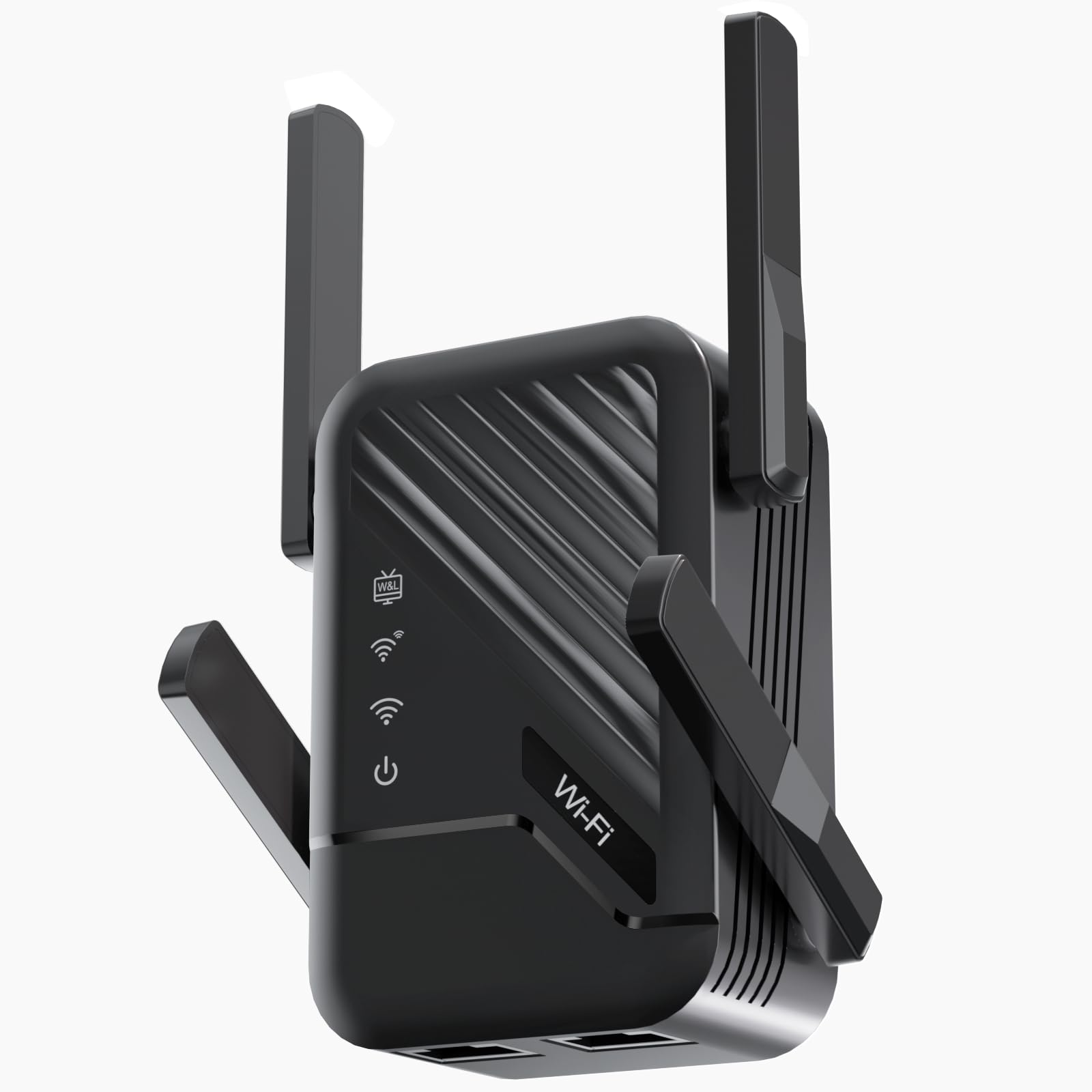 Photo 1 of Wireless Router Amplifier Easy Setup, Wide Compatibility, WiFi Extender Signal Booster, Internet Extender Covers Up to 13389 Sq.ft for Home, Long Range WiFi Repeater