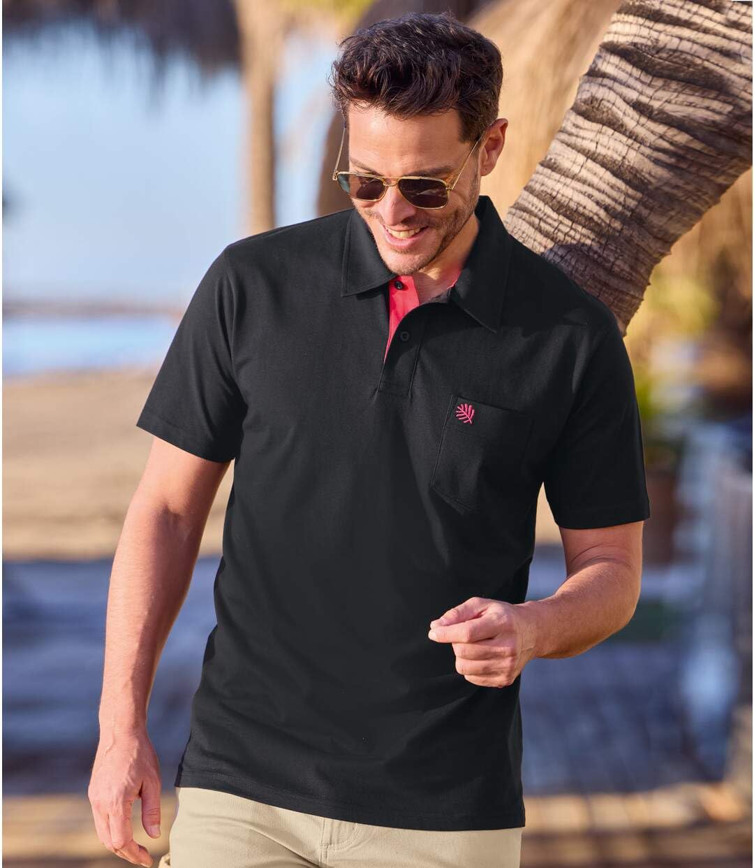Atlas para Hombre - Lote de 3 Polos para Hombre - Manga Corta - Disponible en Tallas Grandes de la M a la 5XL