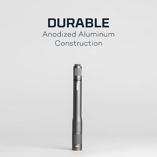 Miniatura 4 de NEBO Columbo - Linterna de luz LED de 150 lúmenes  Luz de inspector de 150 lúmenes alimentada por 2 pilas AAA