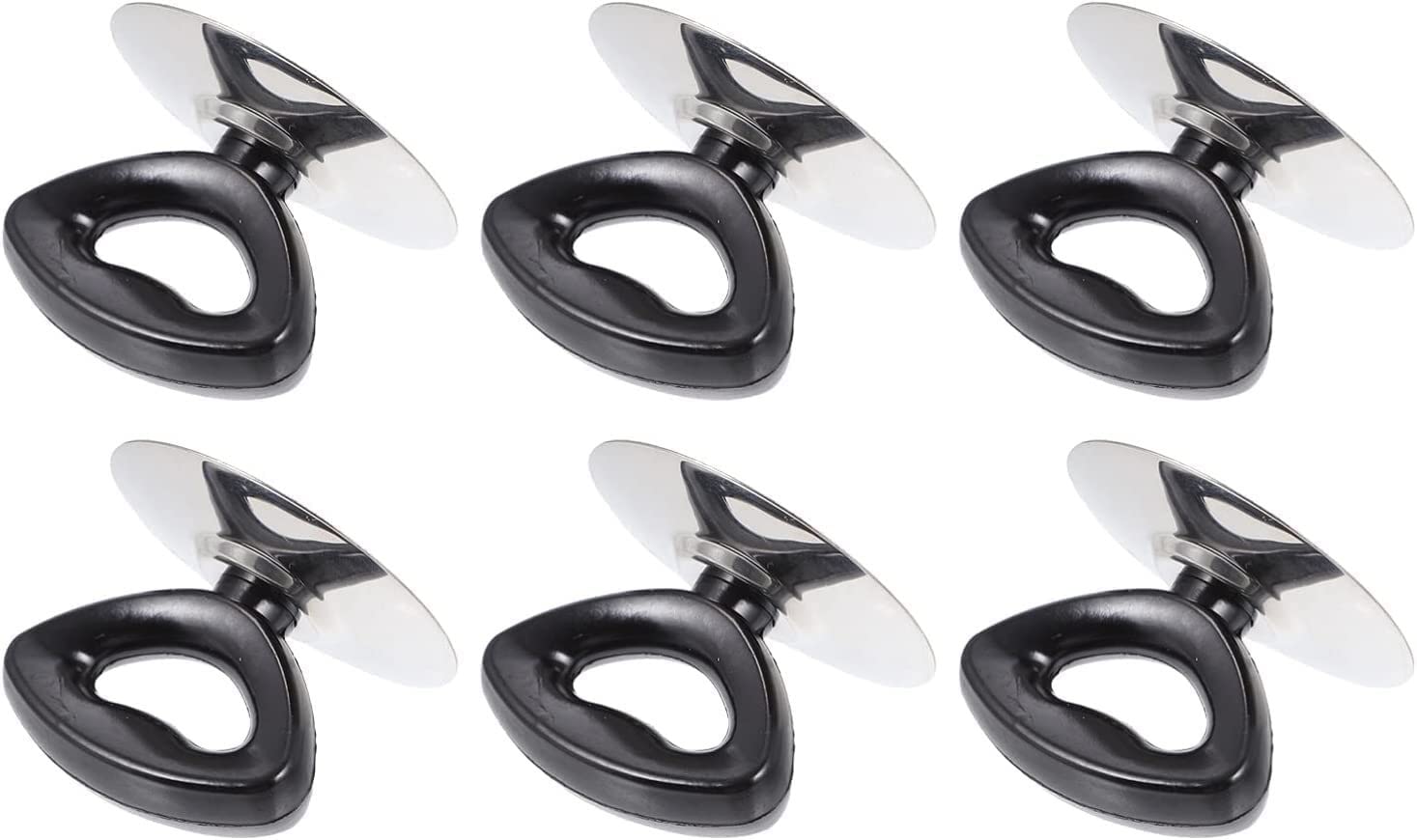 Bouton pour couvercle de casserole en acier inoxydable durable, lot de 6 poignées