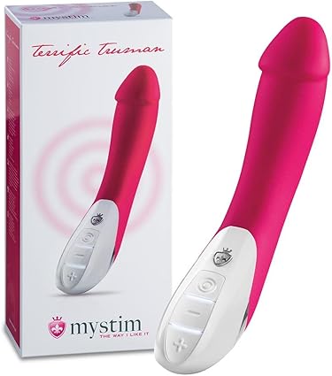 Mystim Terrific Truman Vibrator Naughty Pink - 1 unidad
