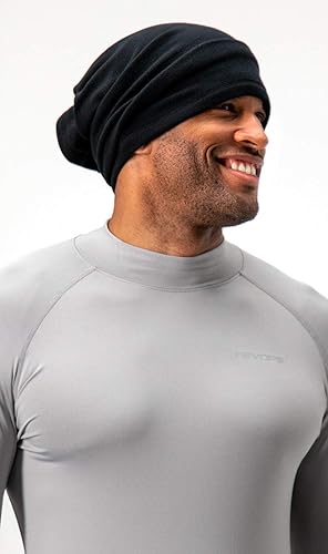 Miniatura 6 de DEVOPS Paquete de 2 polainas térmicas de forro polar para hombre, protección contra el viento