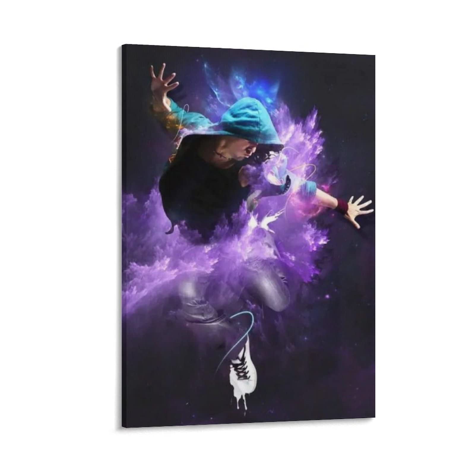 Poster artistico hiphop, decorazione da parete, opere d'arte moderne per la casa, 40 x 60 cm
