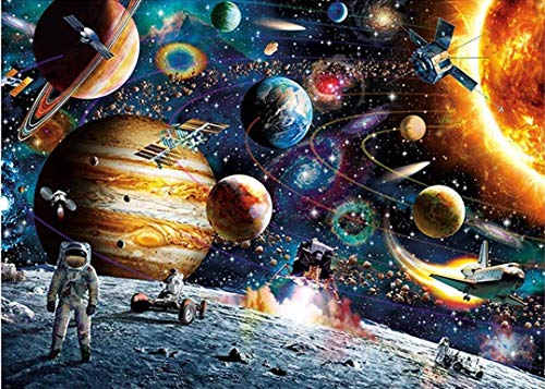 Jigsaw Puzzles for Adults 1000 Pieces - Star Wars Astronaut Spacewalk Walk Paper Puzzle Toys DIY Puzzles for Adults, Teens, and Kids