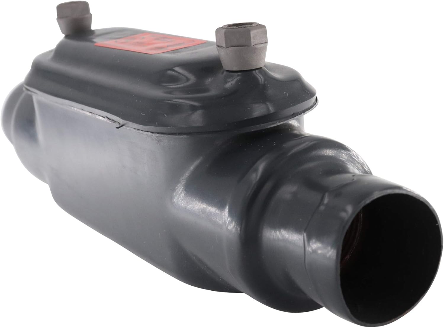 Plasti-Bond PRHC448 Robroy PVC-Coated Conduit Body, Type-C, Form-8, 1-1/4-Inch