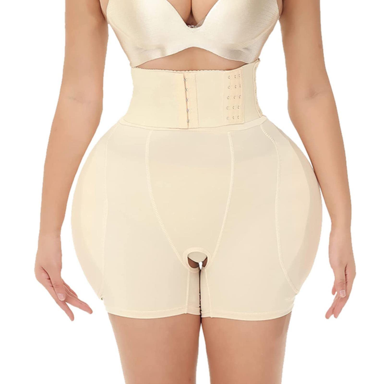 Mutande Imbottite Donna Pesti D'Anca per Donne Shapewear con Cintura Avvolgente con Angolo di Controllo della Pancia in Vita Alta
