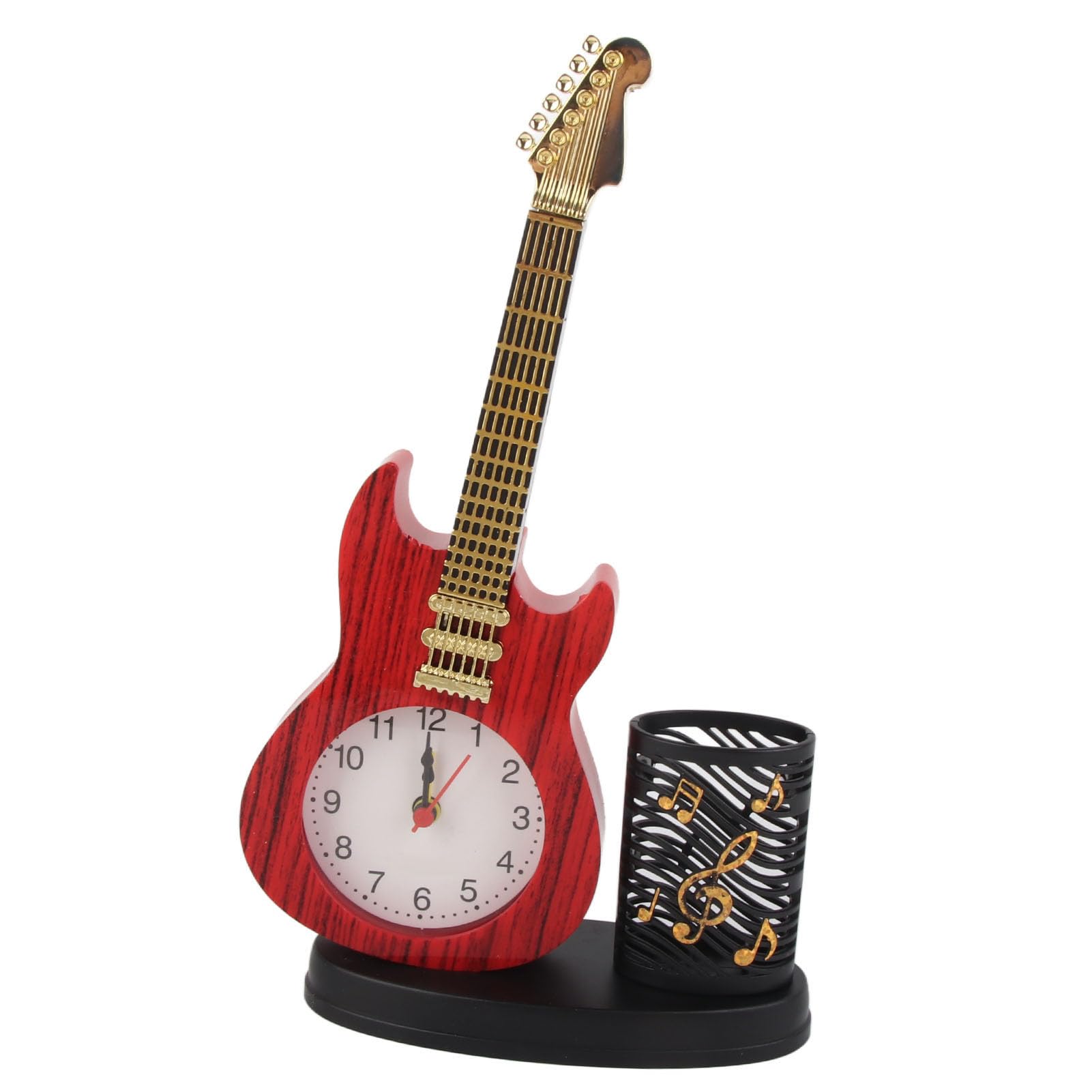 Amazon.com: Tomotato Guitar Alarm Clock,Vintage Desk Clock Guitar