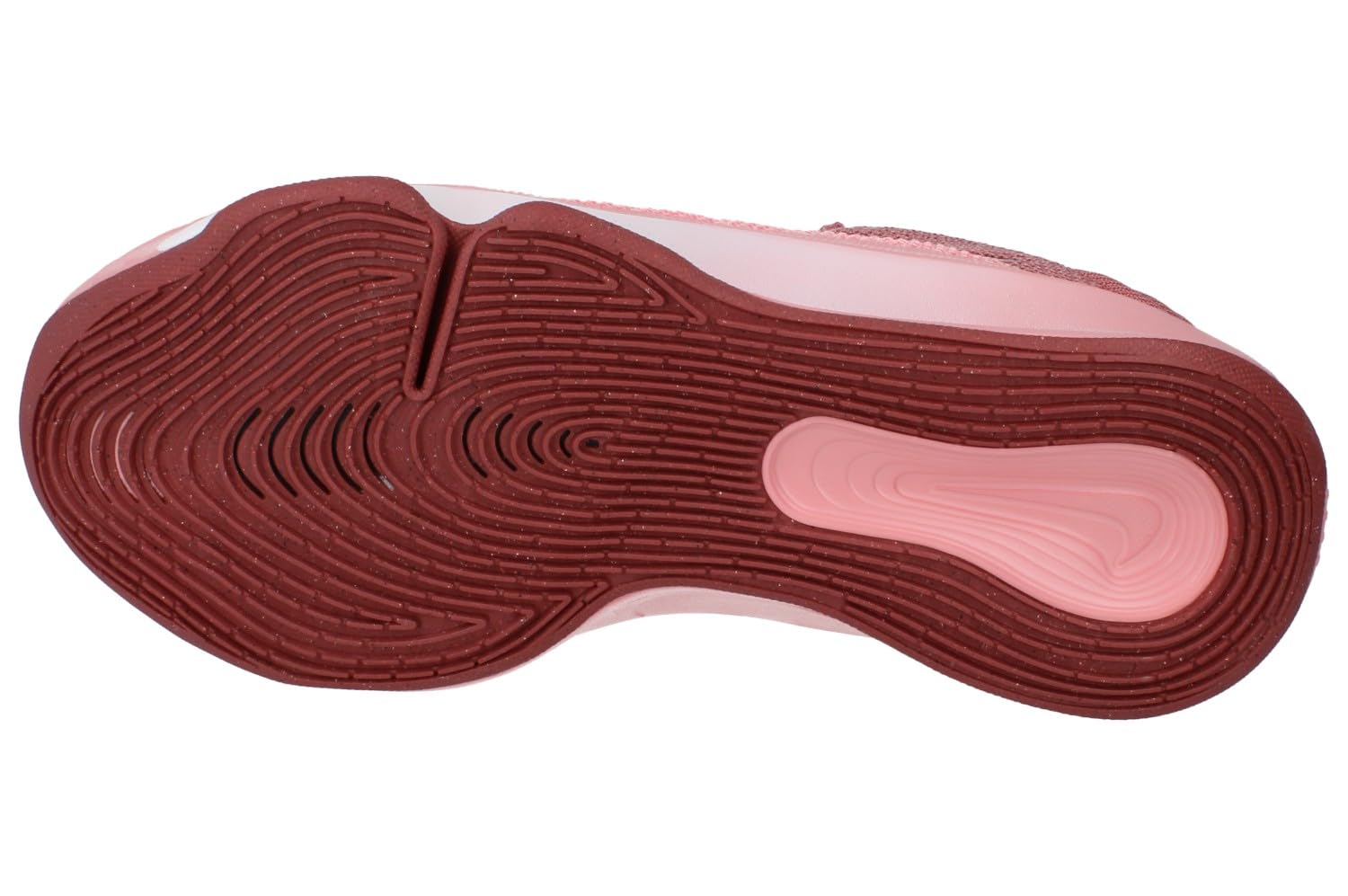 Nike G.T. Hustle 3 - Zapatillas de baloncesto (rojo polvo de estrellas/plateado metálico/tinte rosa/marfil pálido)