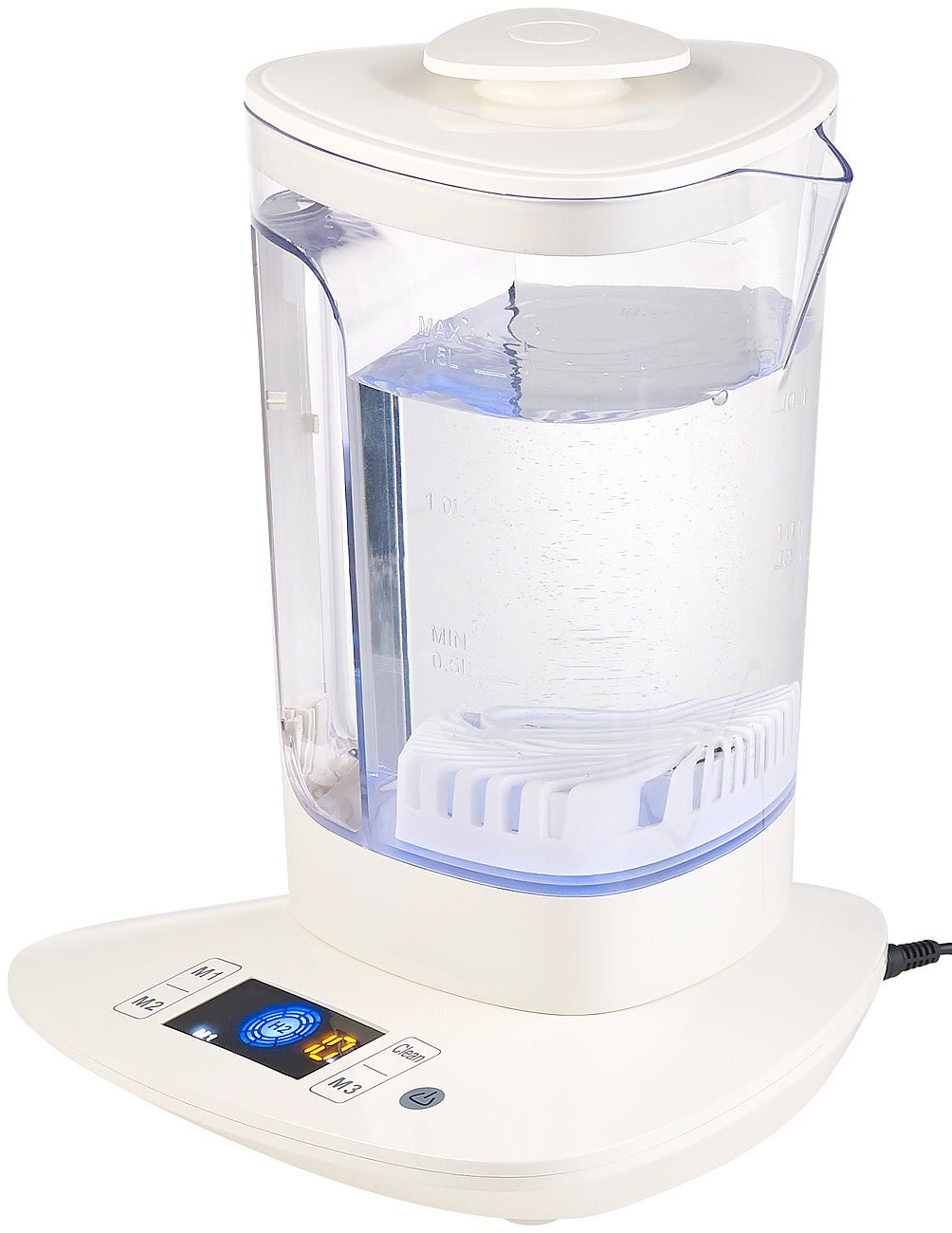 Ioniseur deau 1,5 L à écran LCD [Rosenstein & Söhne]