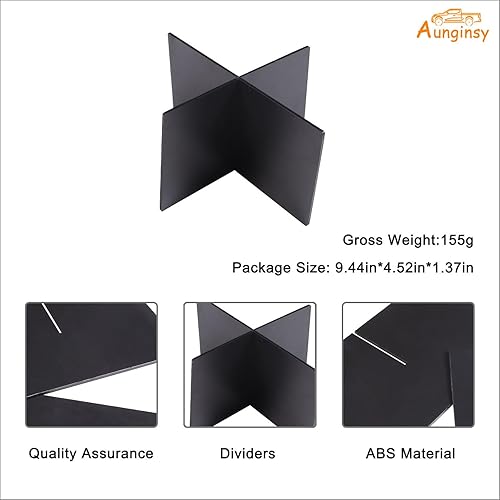 Miniatura 7 de Divisores de caja de almacenamiento para reposabrazos de consola central, compatibles con Ford Maverick 2022-2024, bandeja organizadora de consola