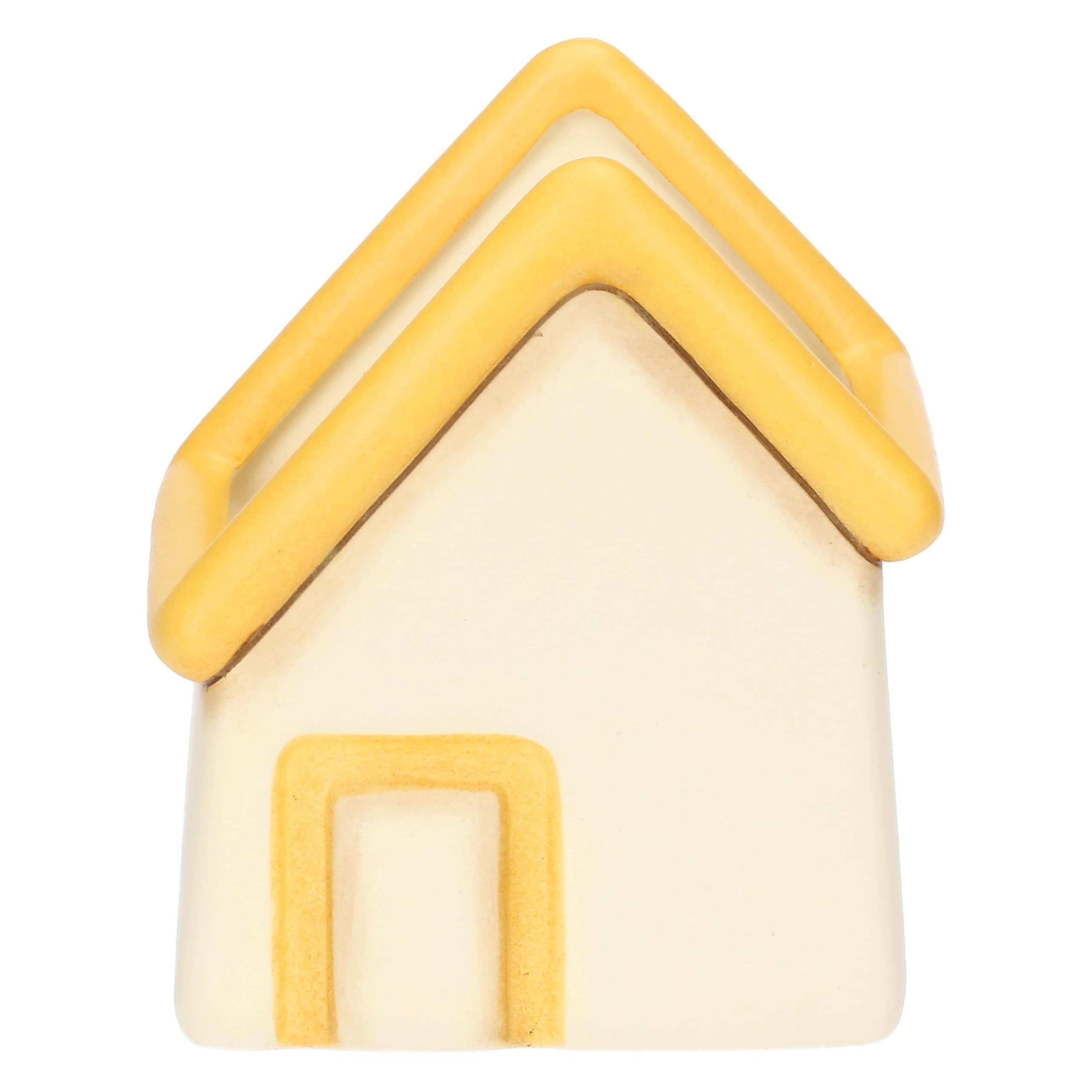 Thun - Porta diffusore a forma di casetta con coccinella in ceramica, 11,4x11,2, altezza 12,9 cm, collezione THUN Fragrances