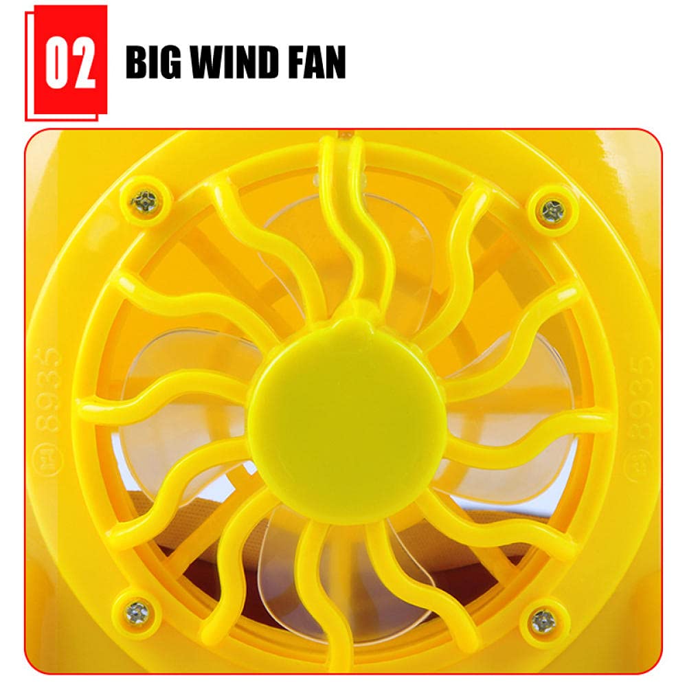 Solar Power Fan Helm Engineering Kappe Durable Schutzsicherheit Harthut Einstellbare Sommerkühlhelm Für Arbeiter-Rot