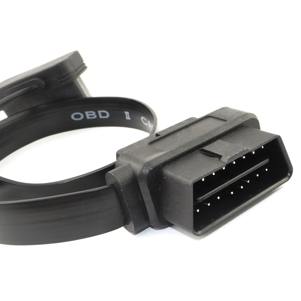 OLLGEN 60cm OBD2 Extension Cable - 16 Pin Female To Male/Female Splitter, 2-in-1 - View #3