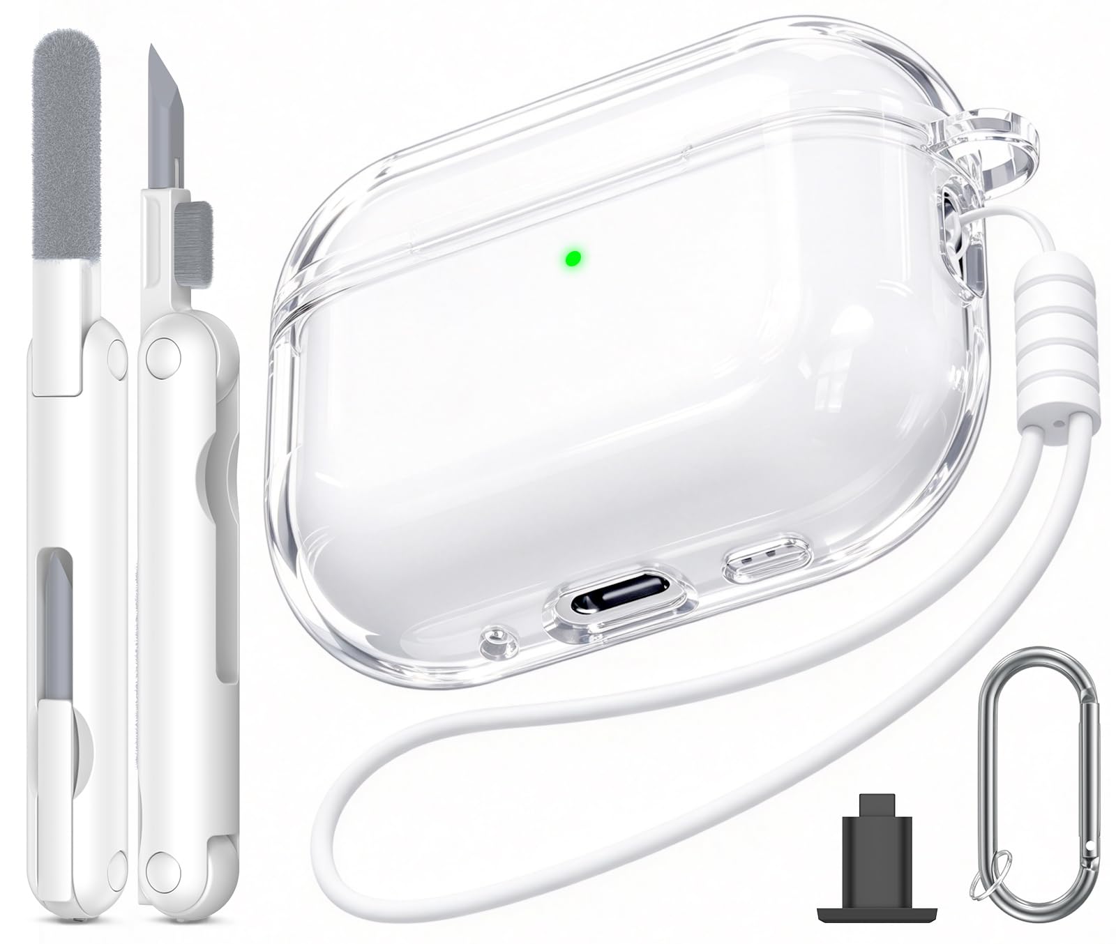 Amazon | Joremx for AirPods Pro 3ケース (2025) TPUクリア