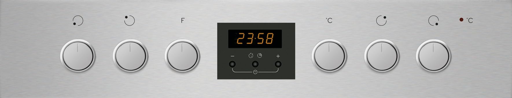 Privileg PV520 Herd-Kochfeld-Kombination Glaskeramik-Kochfeld 60cm Umluftherd Hydrolyse-Reinigung