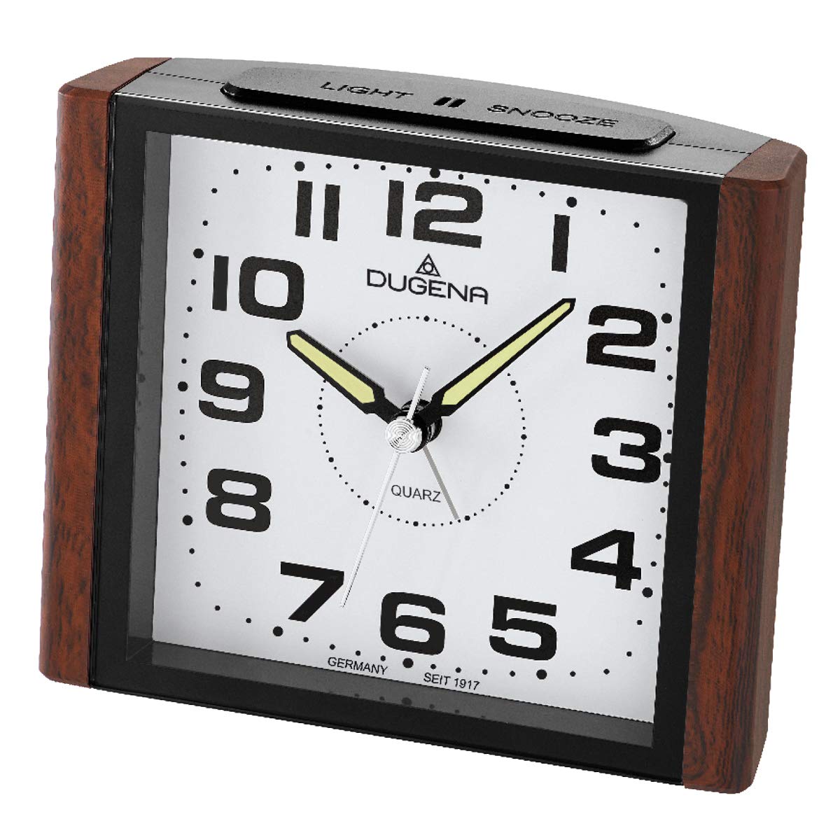 Dugena Unisex-Armbanduhr Quarz Wecker Analog Quarz 4460592