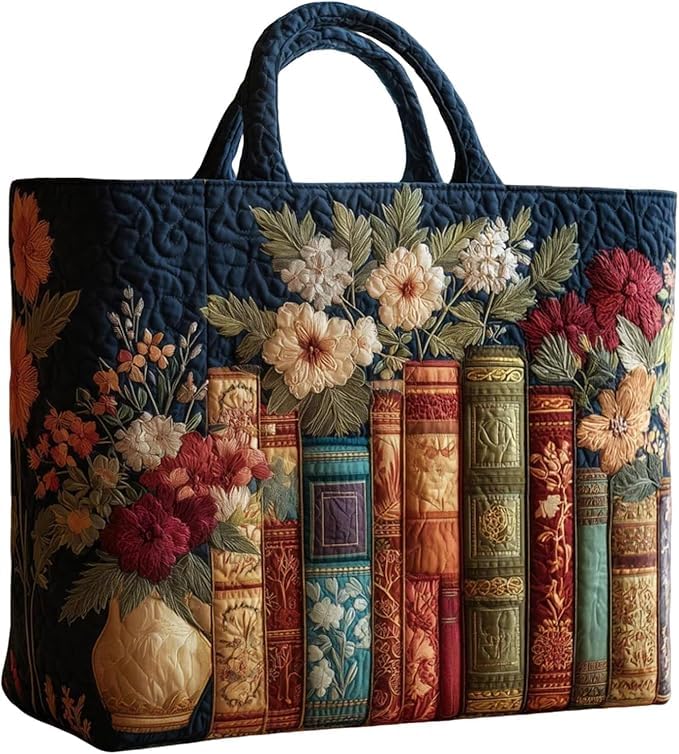 LXQYNXDM Quilted Tote Bags,Quilted Tote Bags for Women,vintage tote bag for women,quilted bags,Hobo Bag for Shopping | Quilted Tote Bags, quilted bag