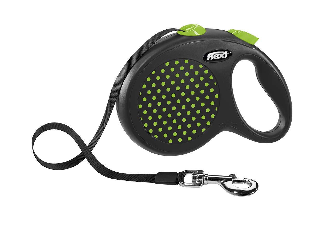 FLEXIAutomatic Leash Design L 5 M Green Tape