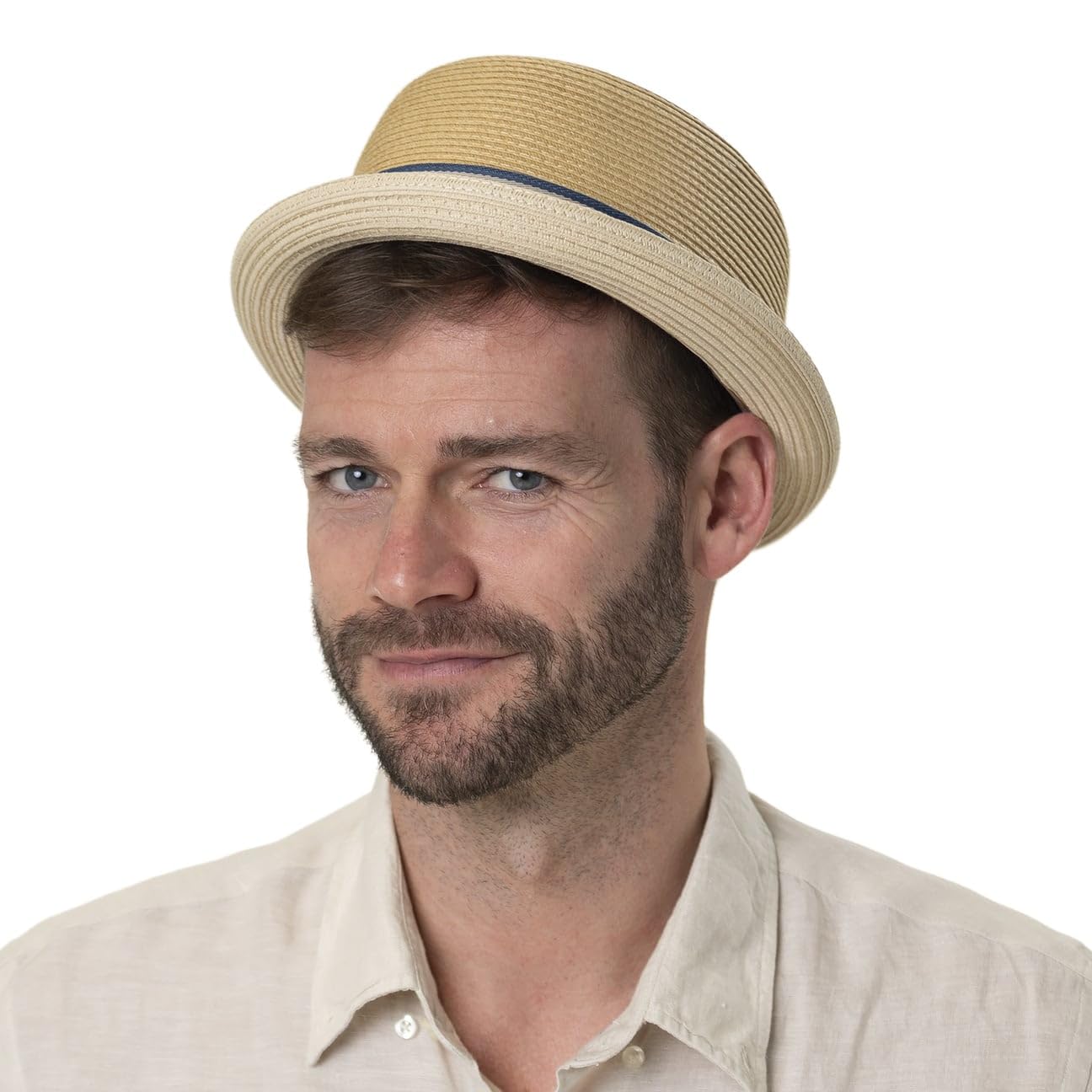 STETSON Licano kapelusz pork pie slomkowy ochrona UV Unisex Wiosna Lato