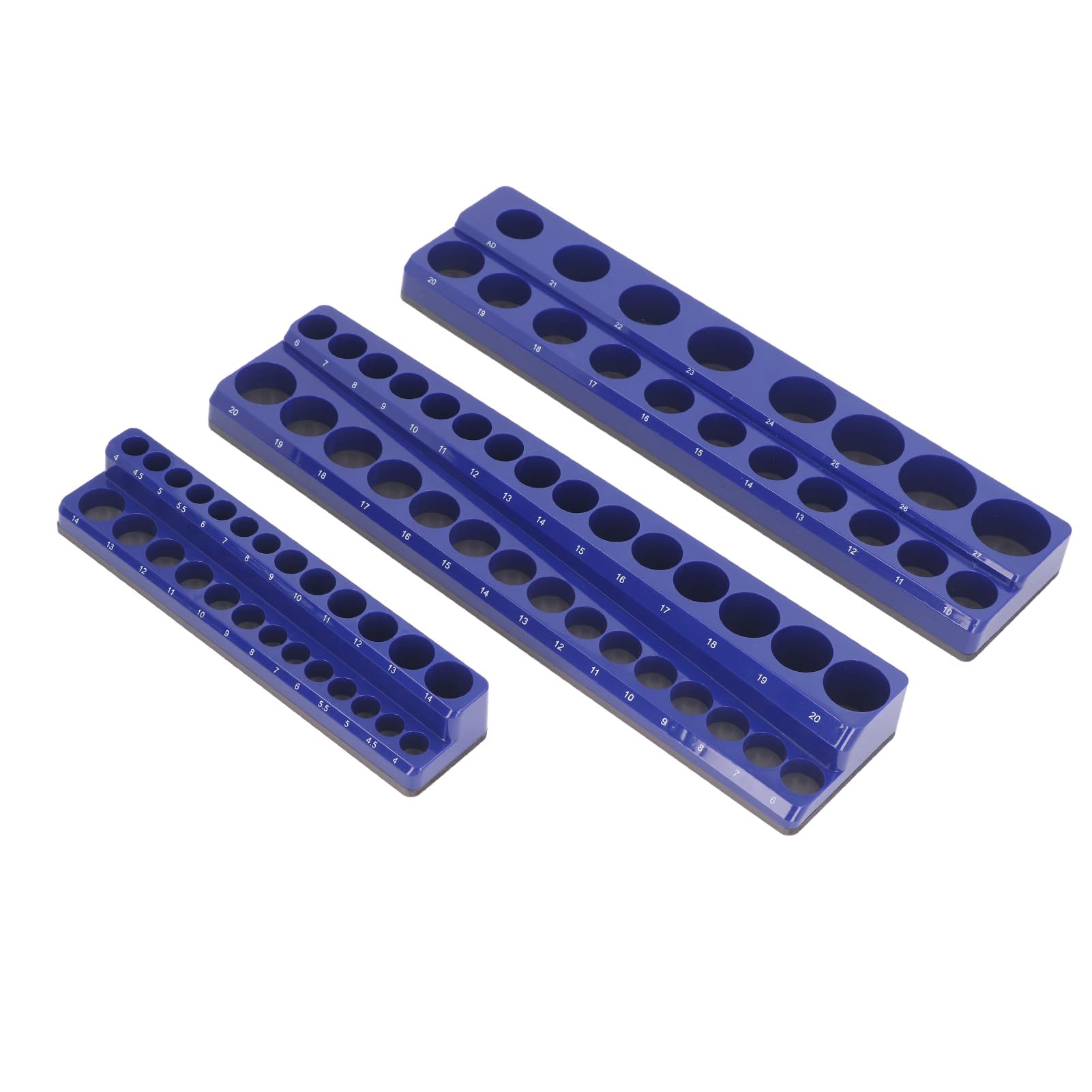 CASOAN Organiseur De Douilles Agnétique De 1,9 C, Peut Contenir 26