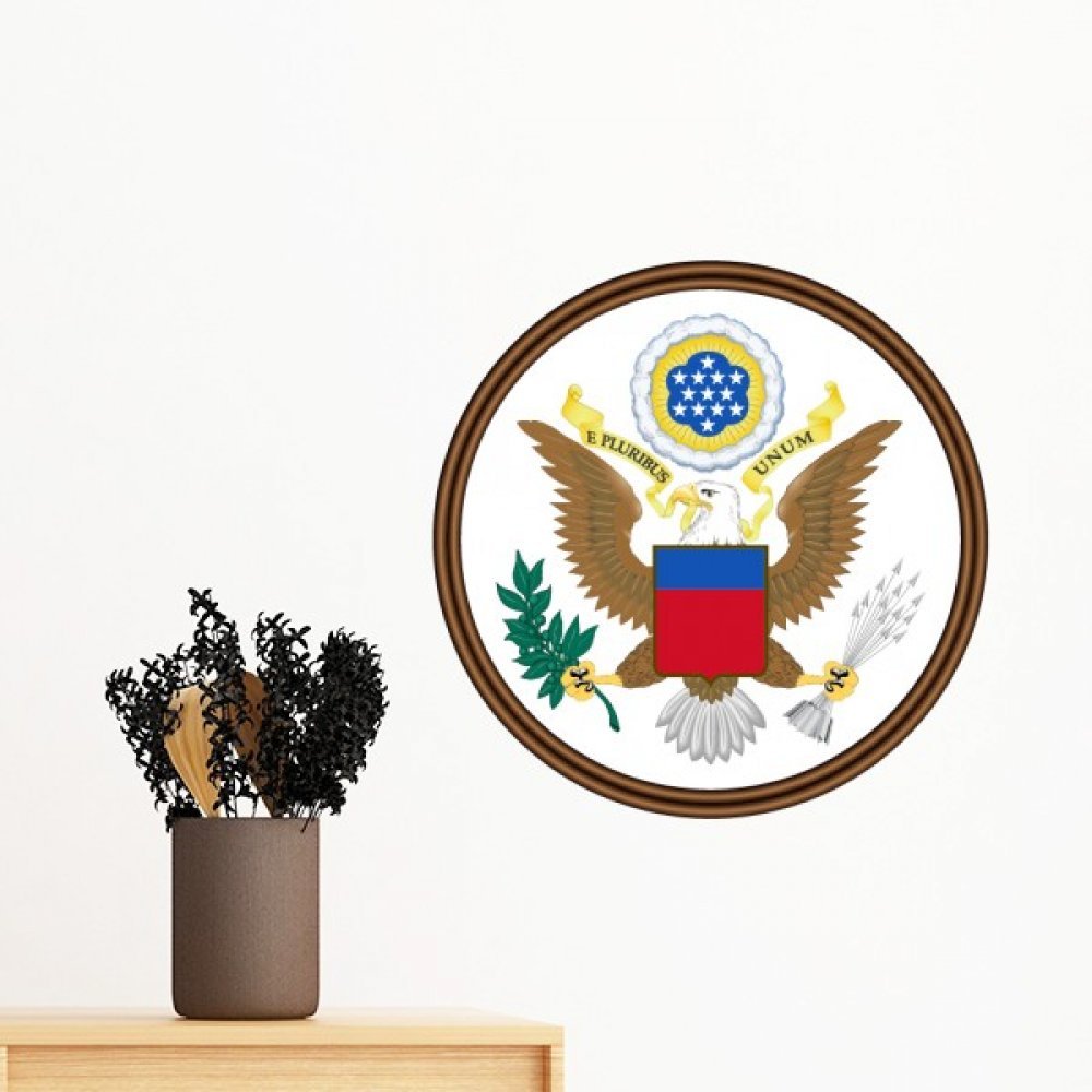 Sticker Mural États-Unis Papier Peint Amovible pour Déco Chambre Ados