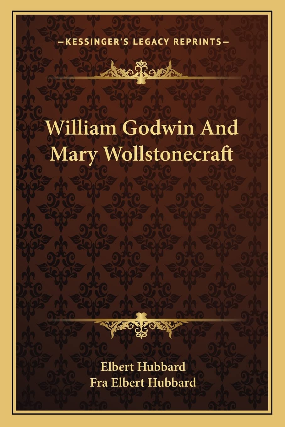 William Godwin And Mary Wollstonecraft