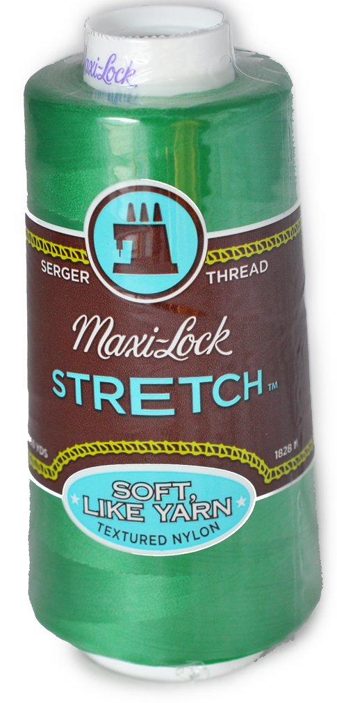 A&E Stretch Textured Nylon Emerald Serger Thread MWN-32075