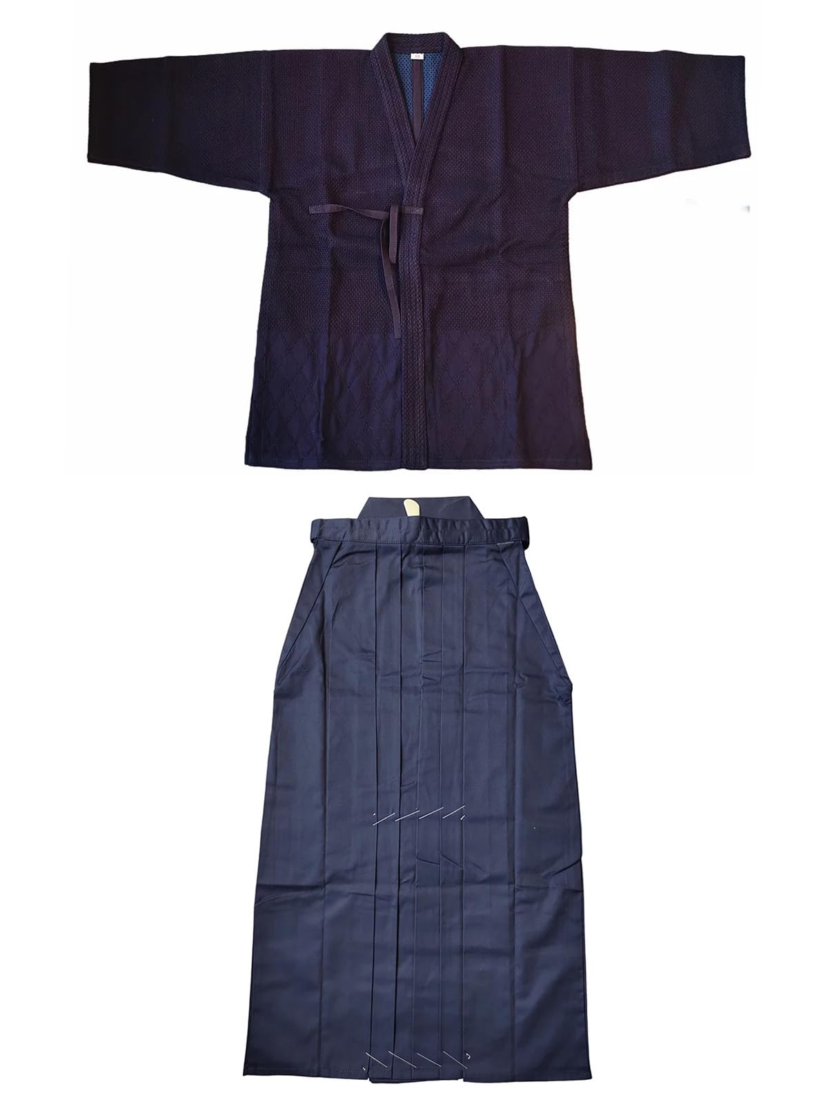 Hakama Kendo Gi Aikido Samurai Hakama Martial Arts Clothing Kimono koszule kostiumowe formalne kimono 2 szt. 160 cm