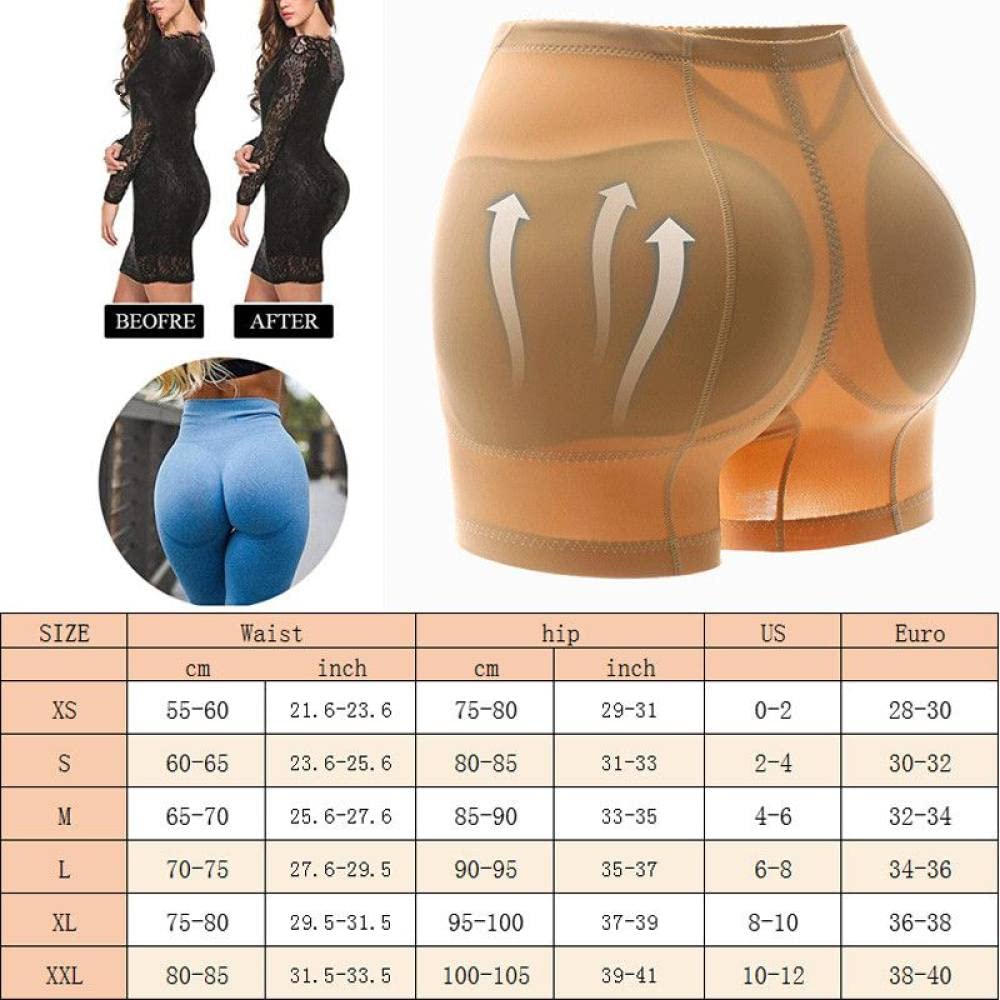 ZENGSING Culotte Push Up Fessier Femme - Short Rembourré Enhancer Hanches Shapewear