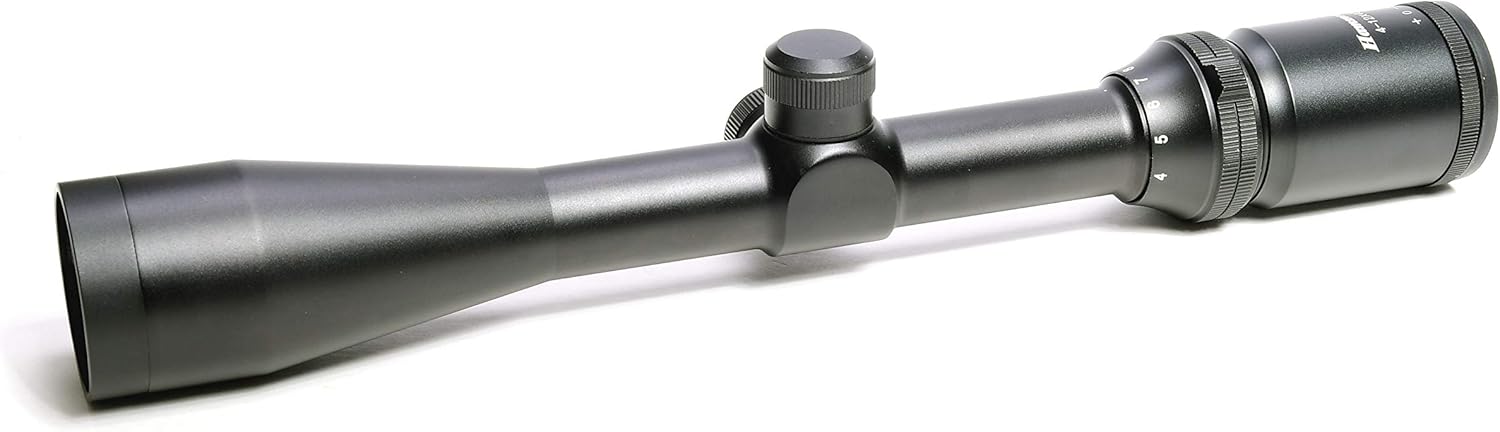 Hammers Full Size Classic 1inch Tube Fast Focus Variable Zoom Power Mil-Dot Reticle Rifle Scope 4-12x40 w/Weaver Style Rings