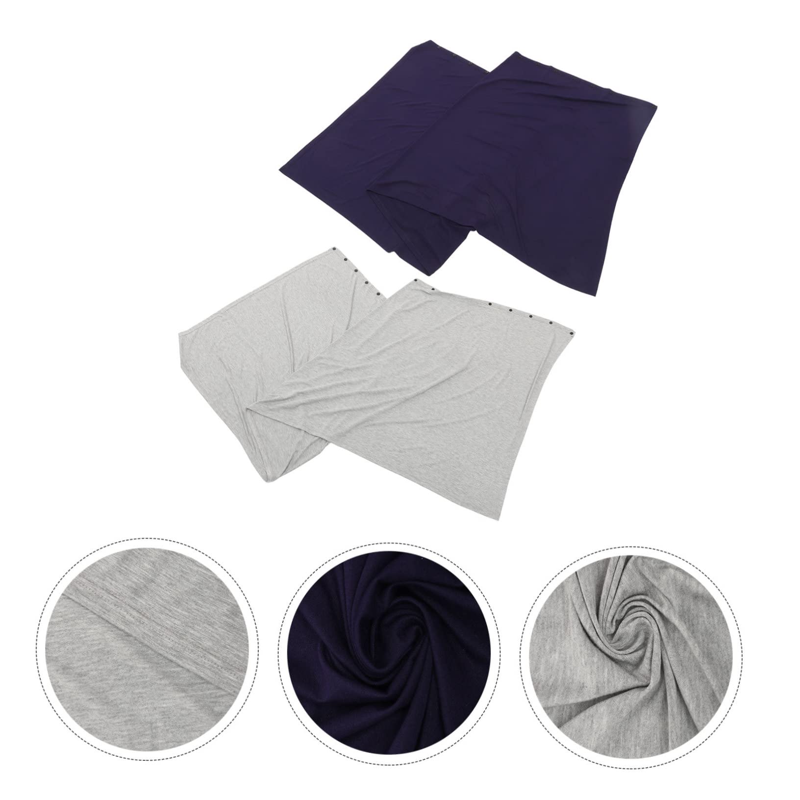 TOYANDONA 2stücke Stilltuch Zum Stillen Aus Baumwolle Stillponcho Multifunktionaler Stillschal Mit Knöpfen Für Und Indoor Outdoor