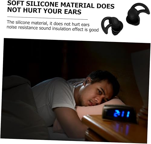 Miniatura 5 de Tapones para los oídos de material de silicona Cancelación de ruido para dormir tapones para los oídos para ronquidos conciertos motocicleta